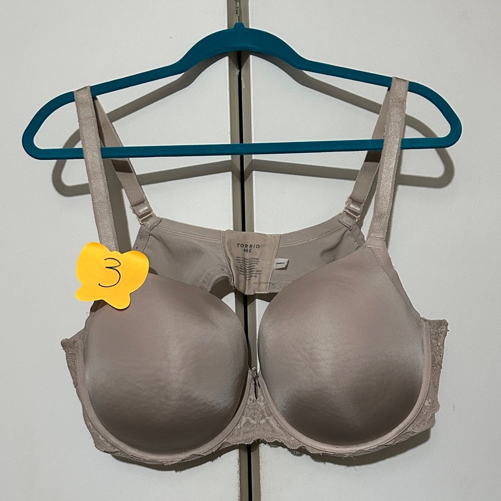 Torrid Women's Taupe Bra